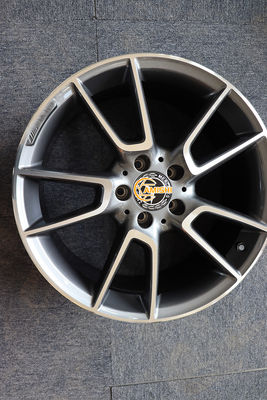 66.6 Hole Mercedes Benz 19 Inch AMG Rims , Titanium Grey Automotive Wheel Rims