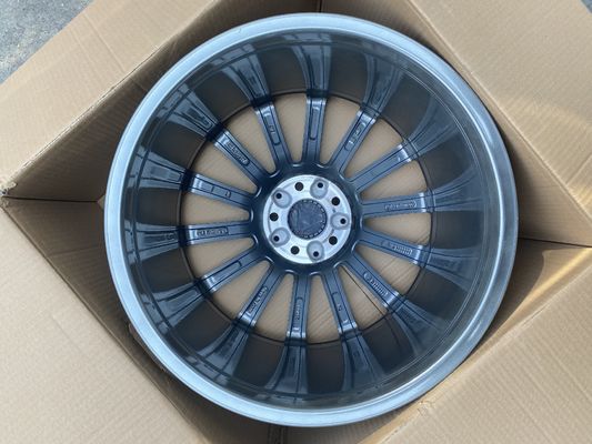 Forging Three Spoke Alloy Wheels , 66.6 Hole 19 Inch Aluminum Rims