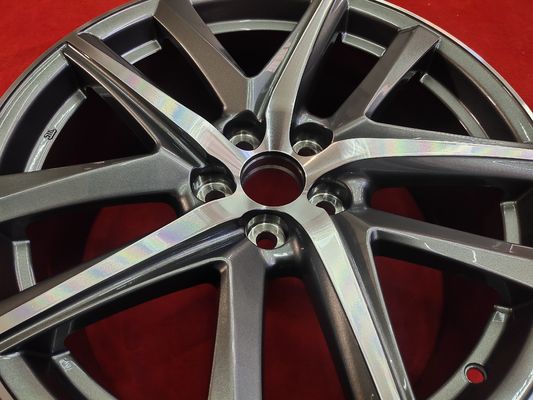Grey 5 Twin Spoke Alloy Wheels 8J 19 Inch Aluminum Alloy Rims